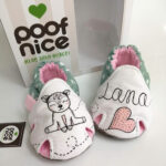 Sandalice model-Srna-mint tufnasto-roze-srce